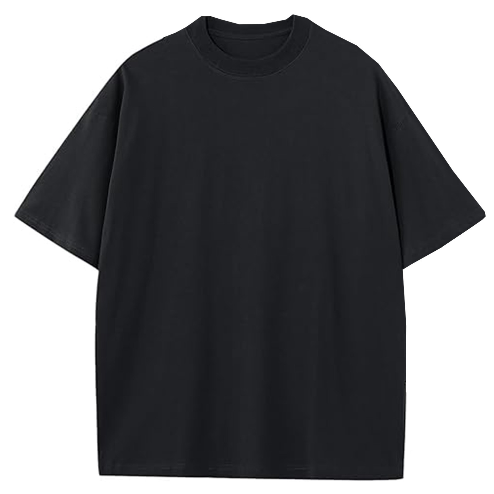 Men's Oversized Heavyweight Cotton T-Shirt In Crew Neck Loose Fit (Size- S-3XL) gallery