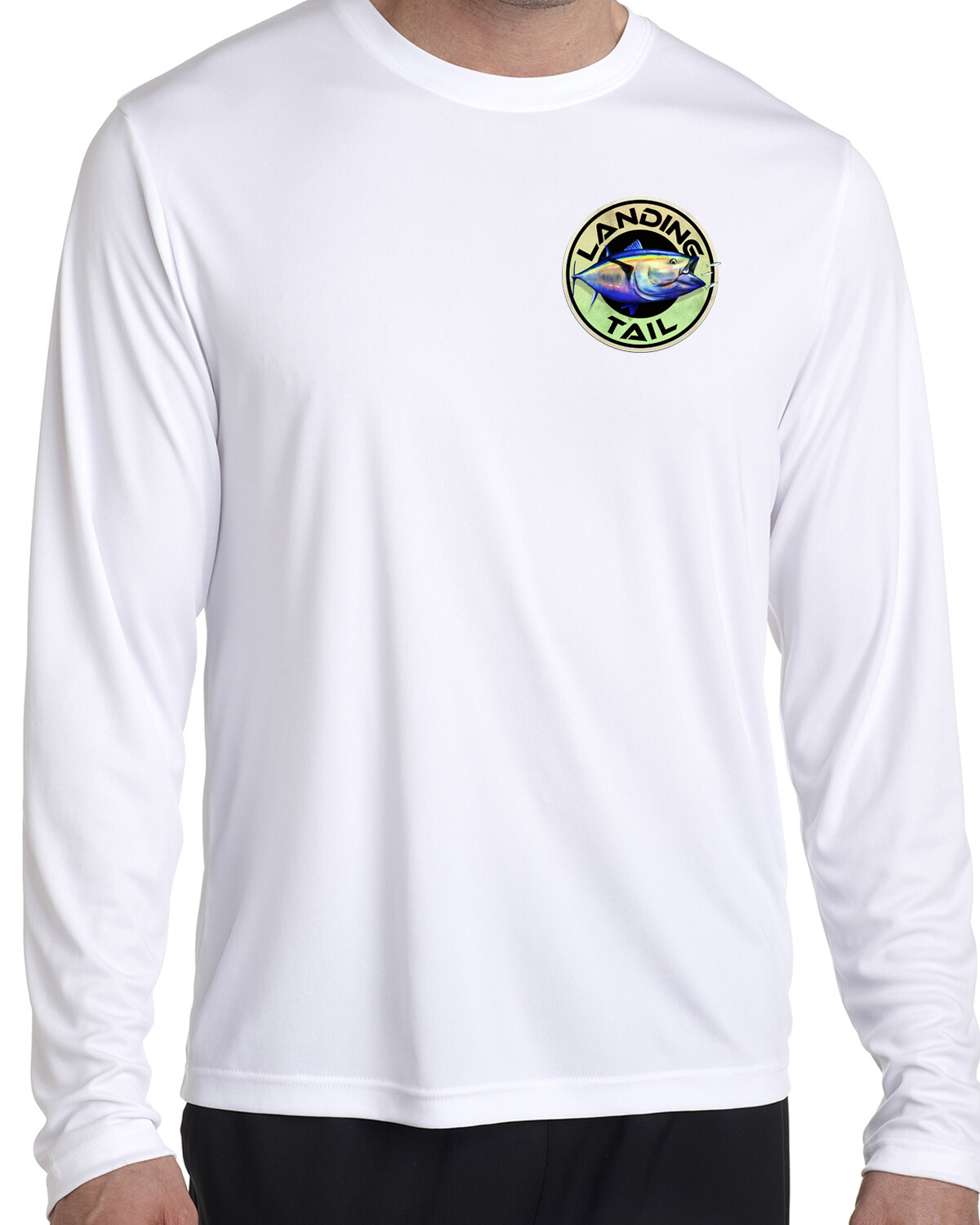 Landing Tail T shirt long sleeve microfiber saltwater fishing uv 50 dry fit tuna gallery