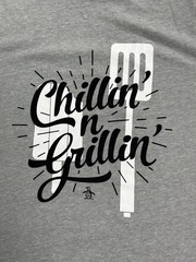 Original Penguin “Chillin’ n Grillin” Spatula Logo NWT Graphic Tee Shirt Size M