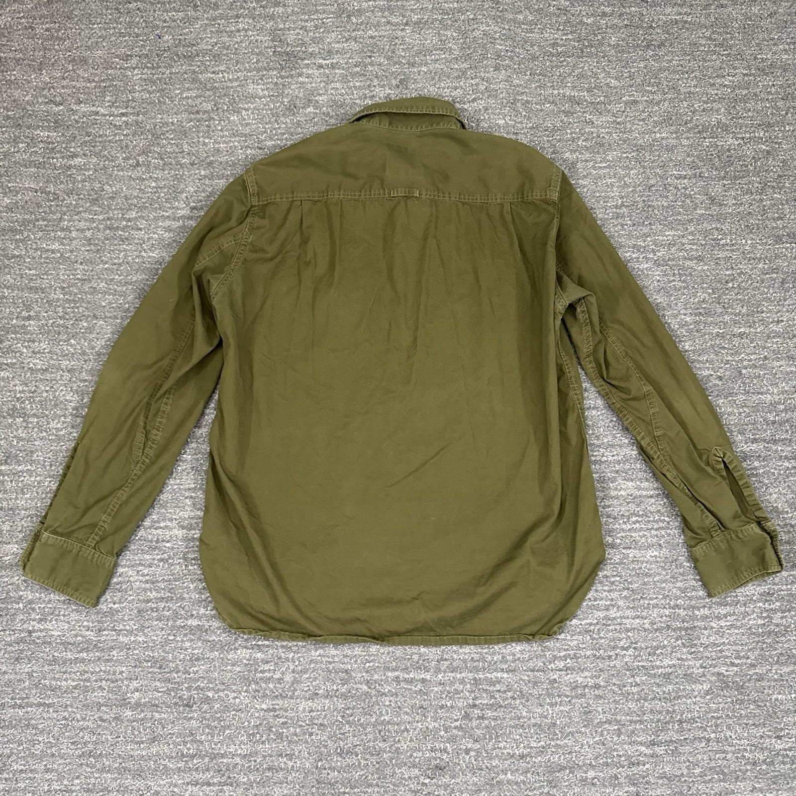 Maiden Noir Son of the Seventh Shirt Men Large Green Cargo Pocket Military Army gallery