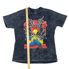 Marvel Studios Deadpool & Wolverine Tee Shirt Men’s Size XL Disney Store Rare