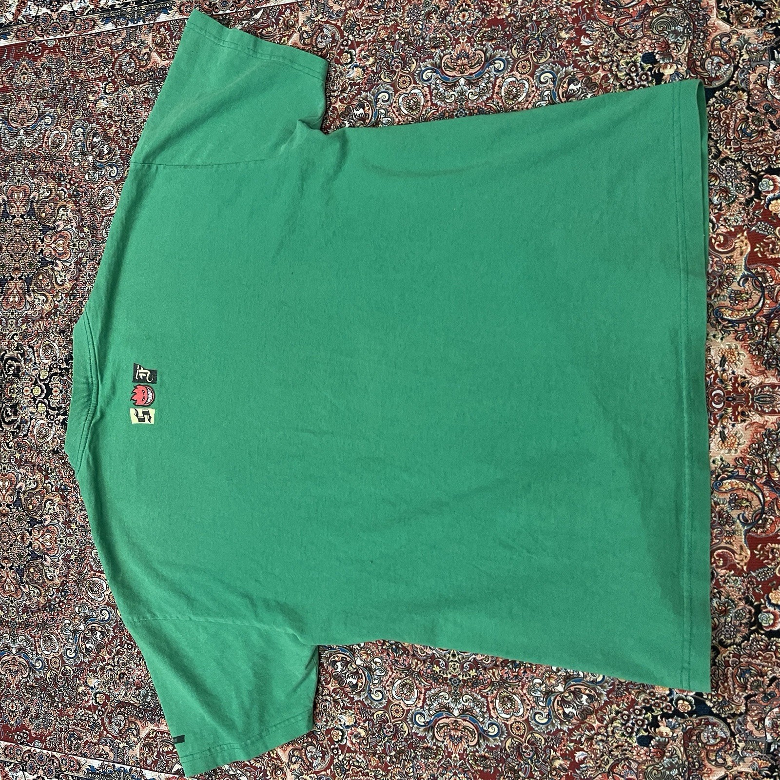 vintage green Spitfire 90s _20s skateboard t-shirt gallery
