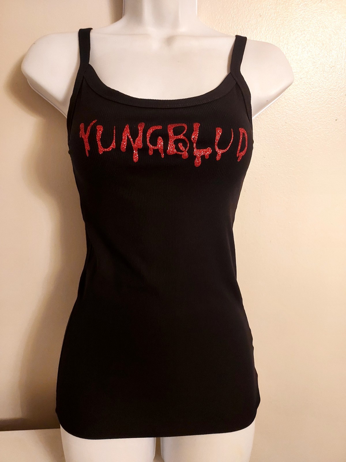 yungblud tank top yungblud crop top idols ii 2 tour yungblood Red GlitterXXs-2xl gallery