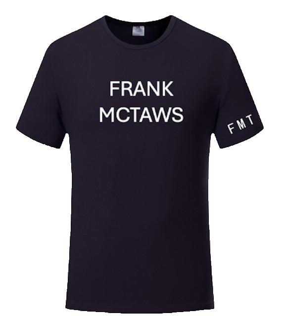 FRANK MCTAWS Unisex Short Sleeve Crew Neck Graphic Logo T-Shirt gallery