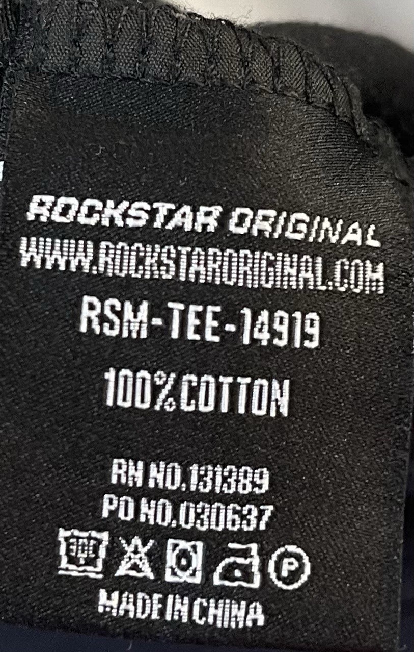 Rockstar Original T-shirt L F**k The System Life Is Pain Graphic Tee Whatever gallery