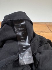Entire Studios Black Heavy Cotton Oversized Boxy Hidden Pocket T Shirt M