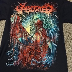 Aborted Medium M Death Metal T Shirt DeathCore Death Core. Ingested Disentomb