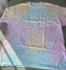 The Thread Shop I Need Love Tie Dye Shirt Size XL Unisex Brand New