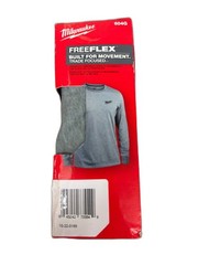 Milwaukee Men’s Large Gray Cotton/Polyester Long-Sleeve Hybrid Work T-Shirt