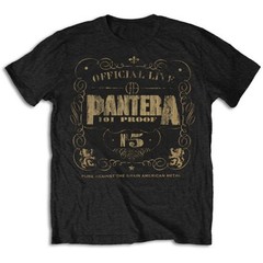 Pantera 101 Proof Live Dimebag Darrell Metal Official Mens T-Shirt