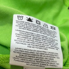 Nike Field General Quarterback Tee Mens Large Lime 5 Stars 623426-313 Imperfect