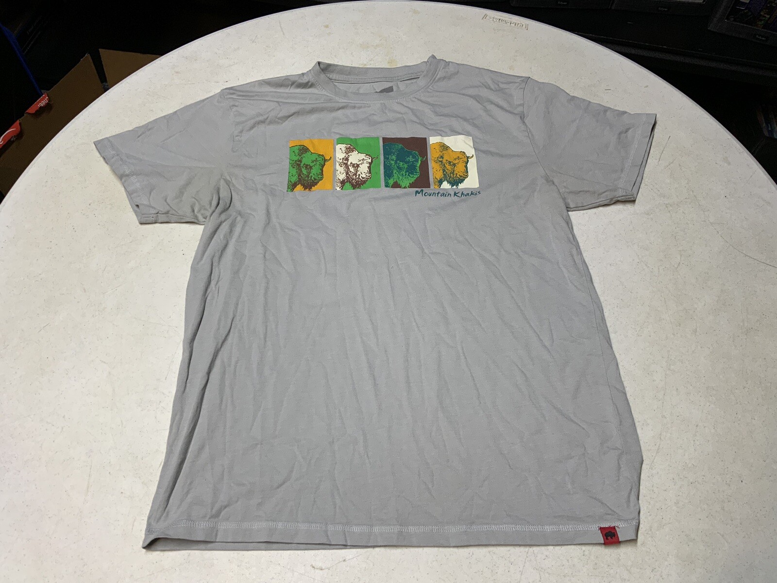 Men’s Mountain Khaki Organic Cotton Tshirt Sz. XL #21