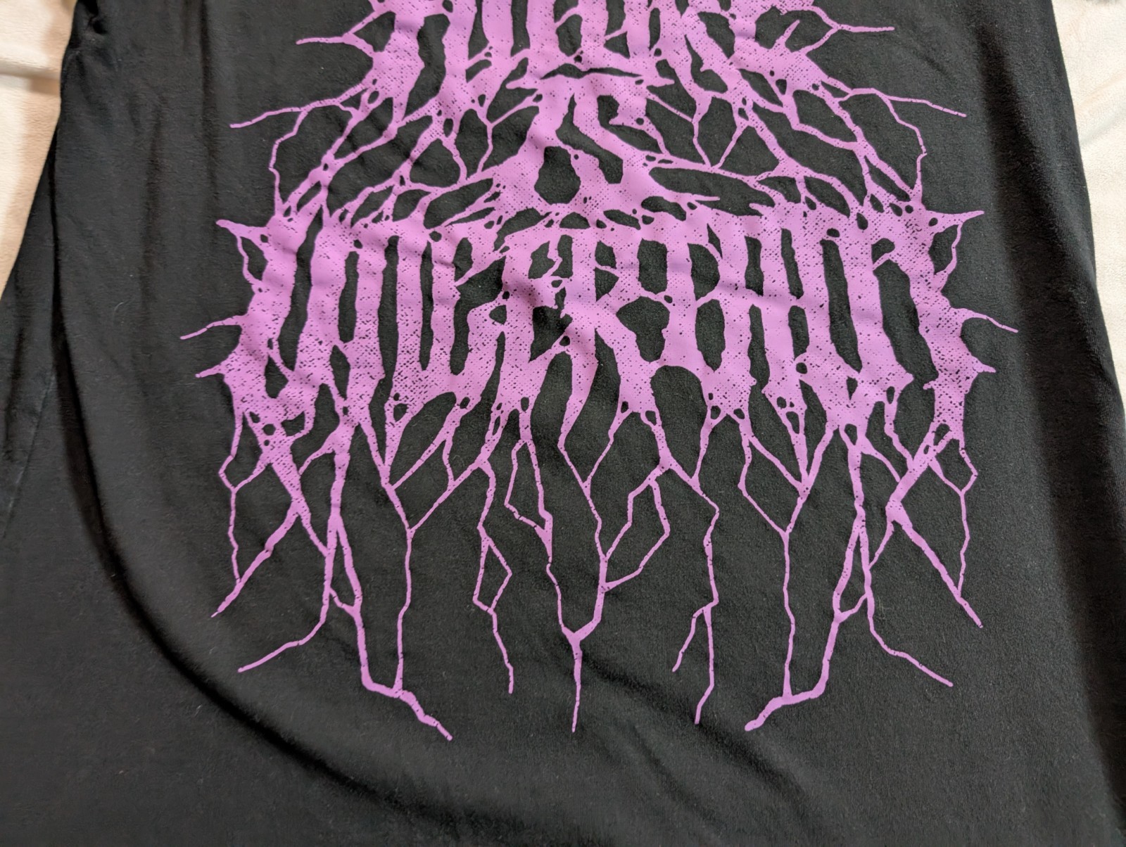 Killstar The Future is Uncertain Short Sleeve Black Graphic T-Shirt Large gallery