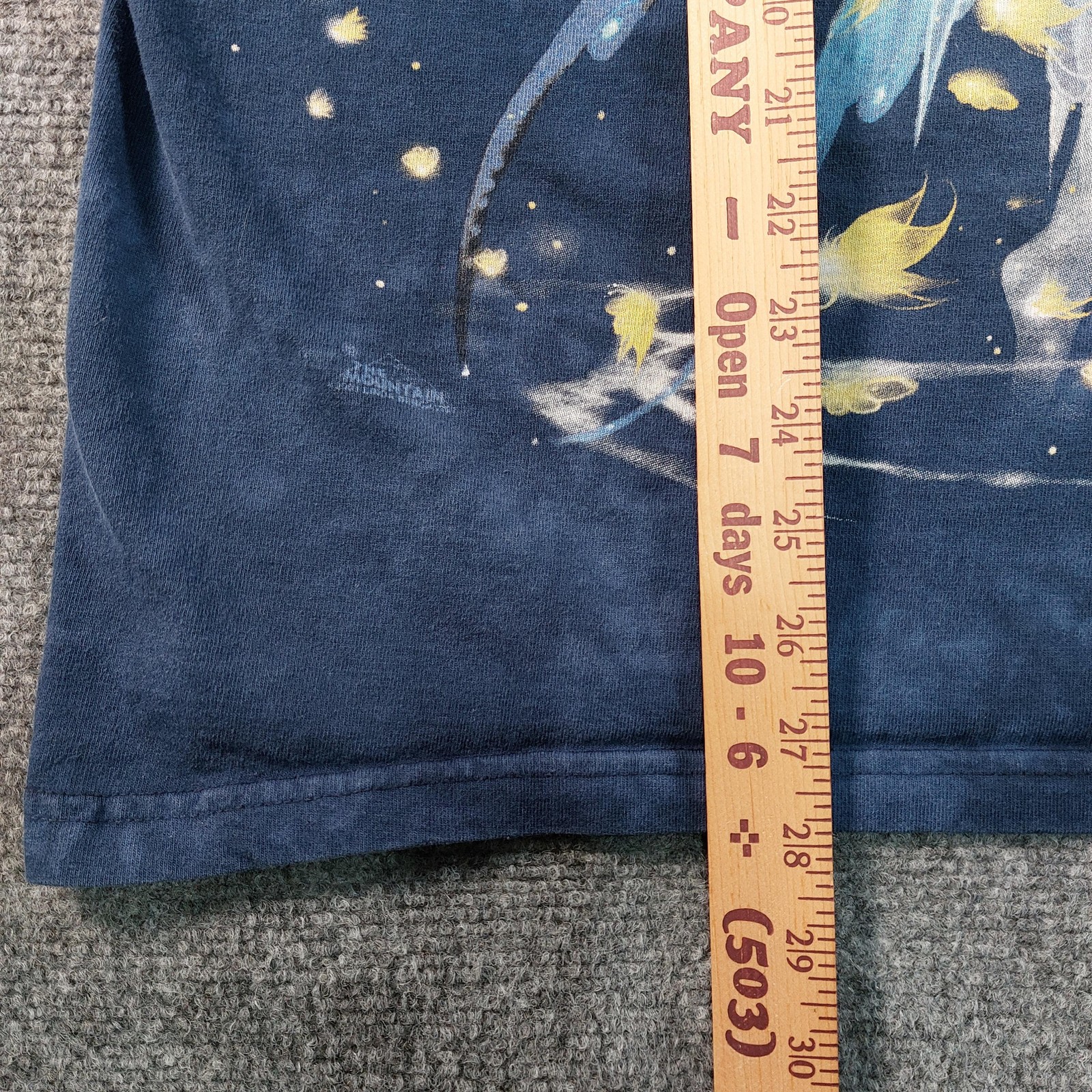 Vintage Y2K The Mountain Fairy Waterfall Shirt Medium Blue Moon Fantasy Art Tee gallery