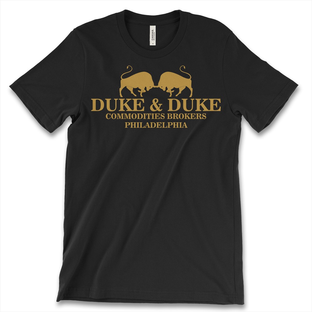 Duke & Duke Commodities Brokers Philadelphia New Men’s Shirt Retro Trading Films