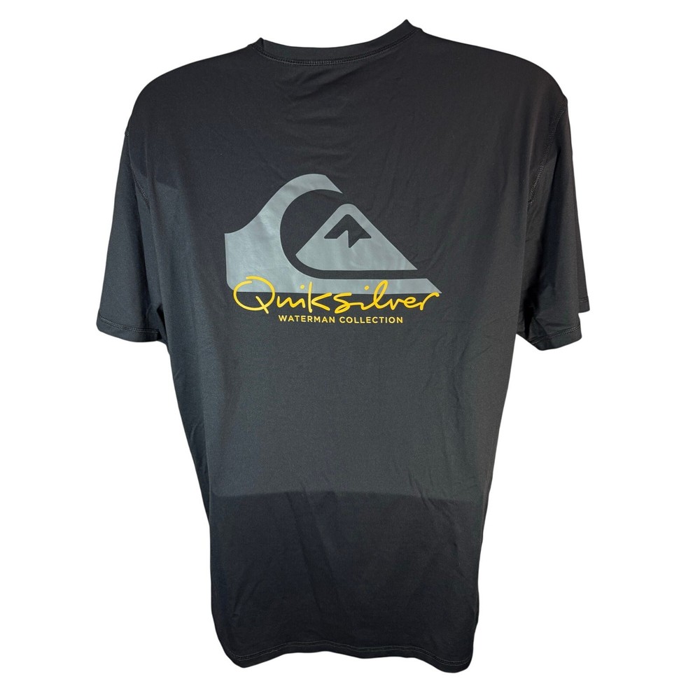 QUIKSILVER WATERMAN Rash Guard — Black Men’s XL