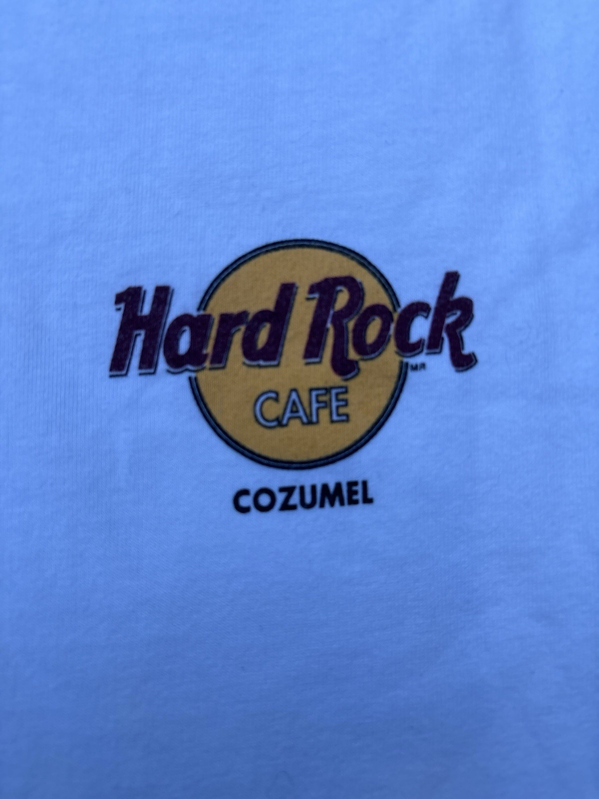 Vintage Hard Rock Cafe Cozumel Mexico T-Shirt White Coral Reef Fish OCEAN XL gallery