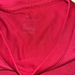 Red Comfortable Basic Everyday Athletic Nike Casual Logo Gym Top Medium