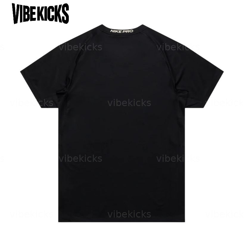 Nike T Shirts Men's Black Crew Neck Moderate IQ7360-010 New gallery