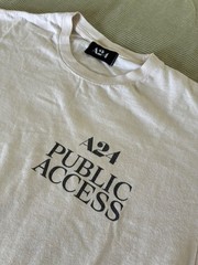 A24 Films Public Access Screenings Tee | Medium | Vintage / Rare