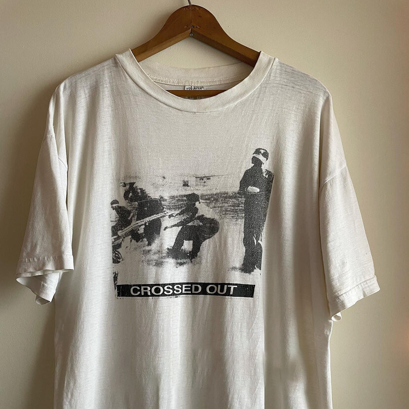 Vintage Crossed Out 1991 T-shirt Men Women Size S -5XL TN0338