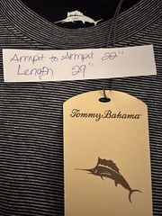 New Tommy Bahama Blue Note ST226285TX Men’s Small Size T-Shirt
