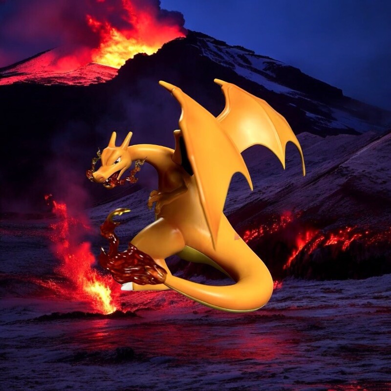 Charizard Collectible Display Anime Model Figure – Pokemon