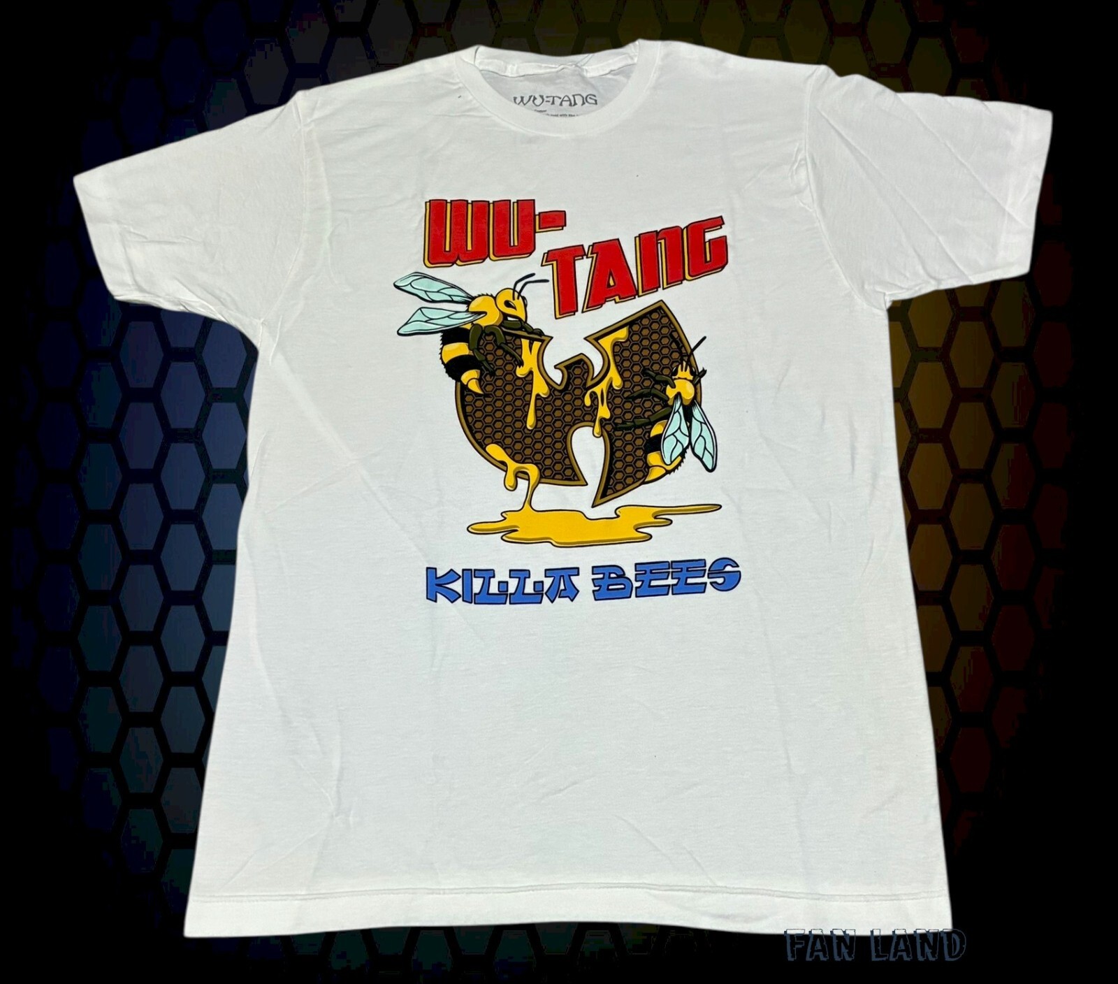 New Wu-Tang Clan Large Logo Killa Bee Mens 1998 Classic Vintage Rap T-shirt gallery