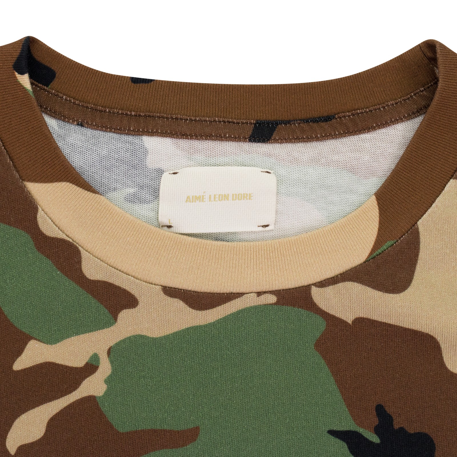 NWT AIME LEON DORE MULTICOLOR CAMO UNISPHERE T-SHIRT SIZE L $100 gallery