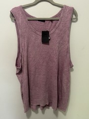 $125 ATM Anthony Thomas Melillo Slub Jersey Tank Men’s XXL Scoop Neck Pullover