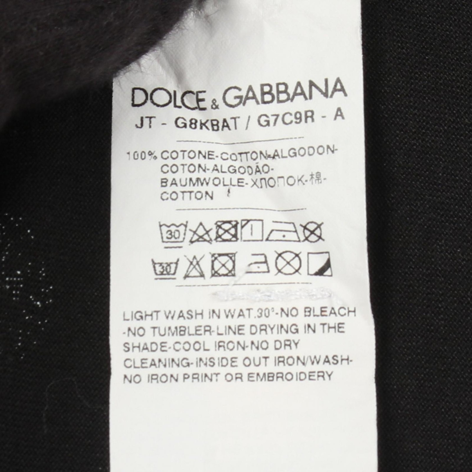 Dolce&Gabbana Dolce & Gabbana Cotton T shirt - DUTY FREE gallery