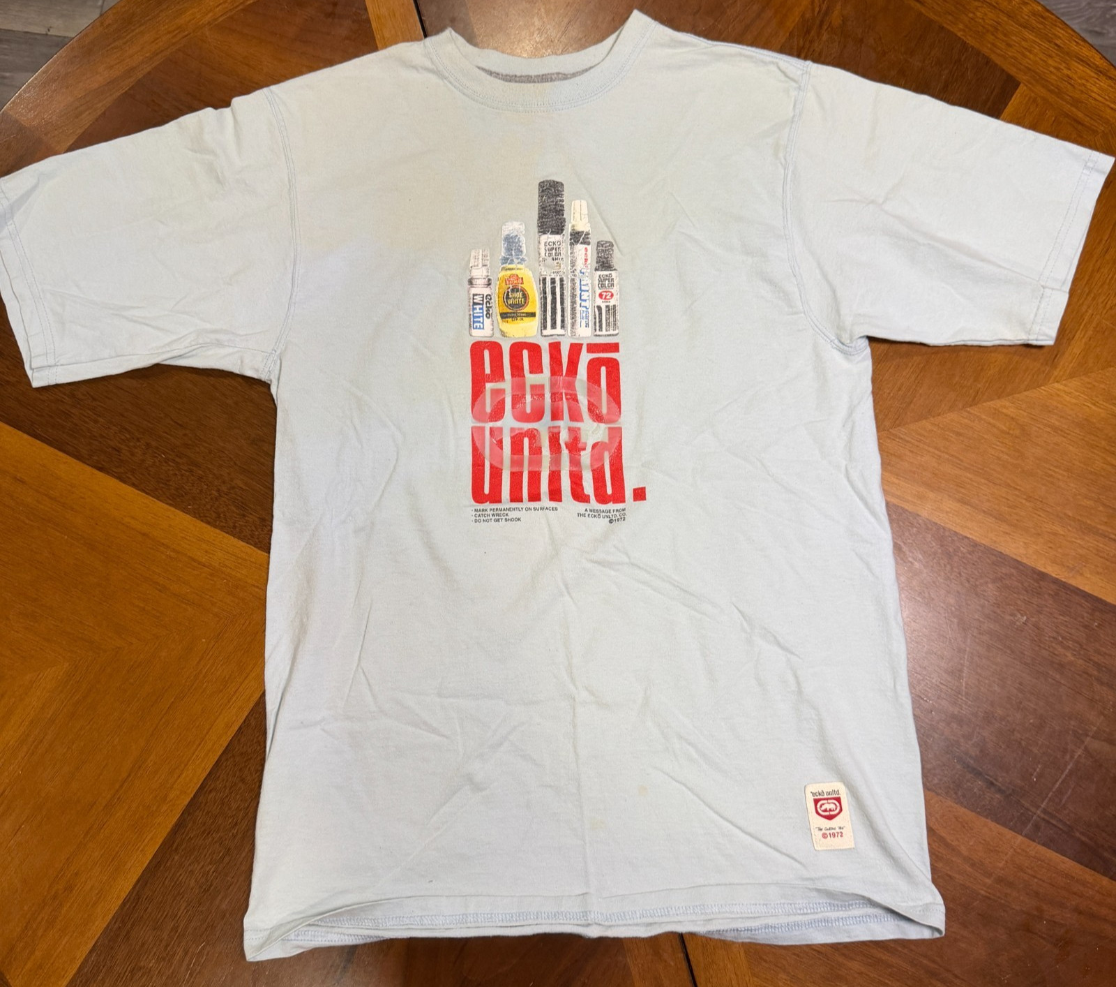 Y2K Ecko Unlimited Markers T Shirt Size Medium ecko.complex Vintage 90s 00s gallery