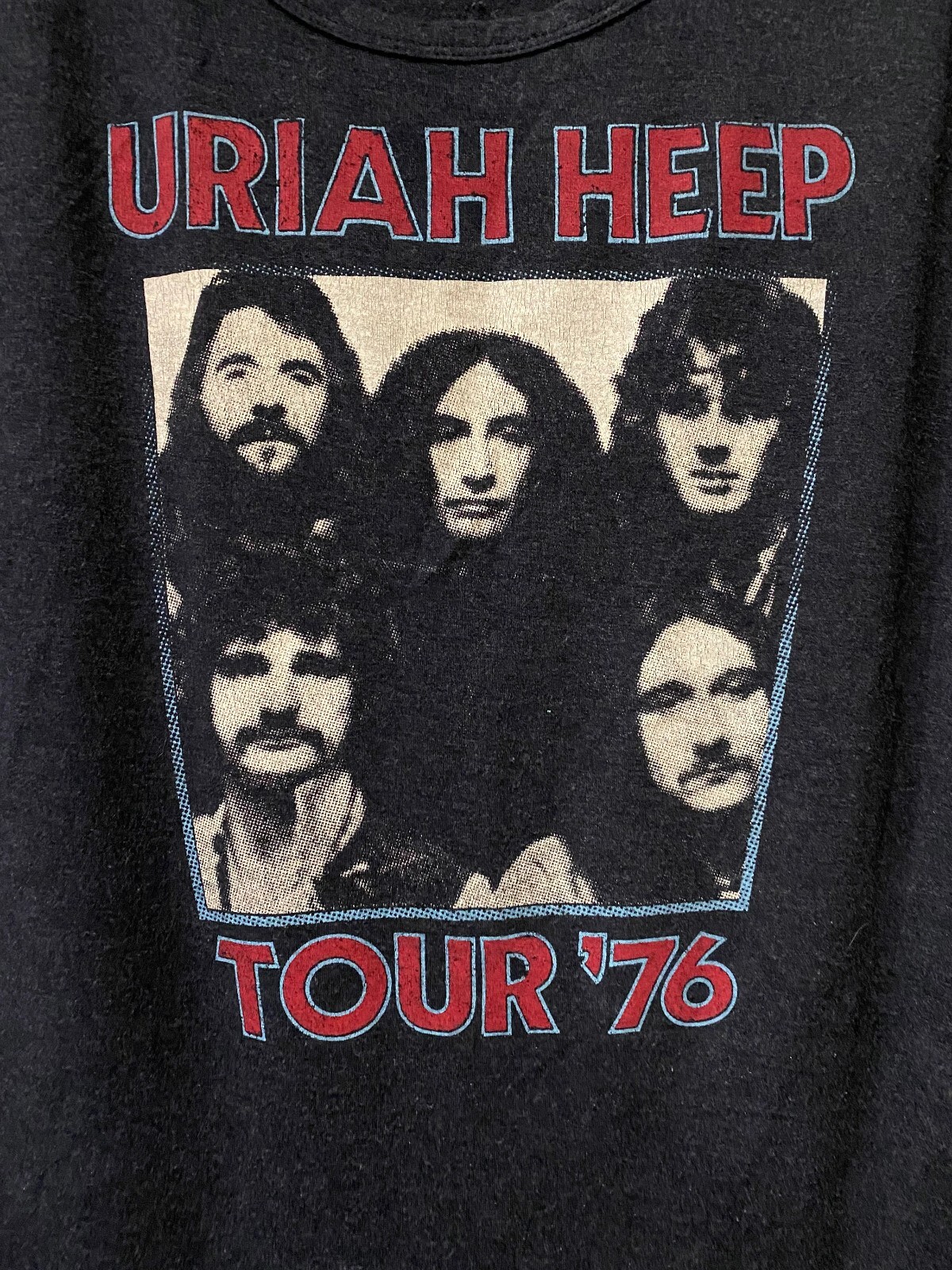 Vintage Uriah Heep Black Cotton T-shirt All size S-345XL 2HRC44 gallery