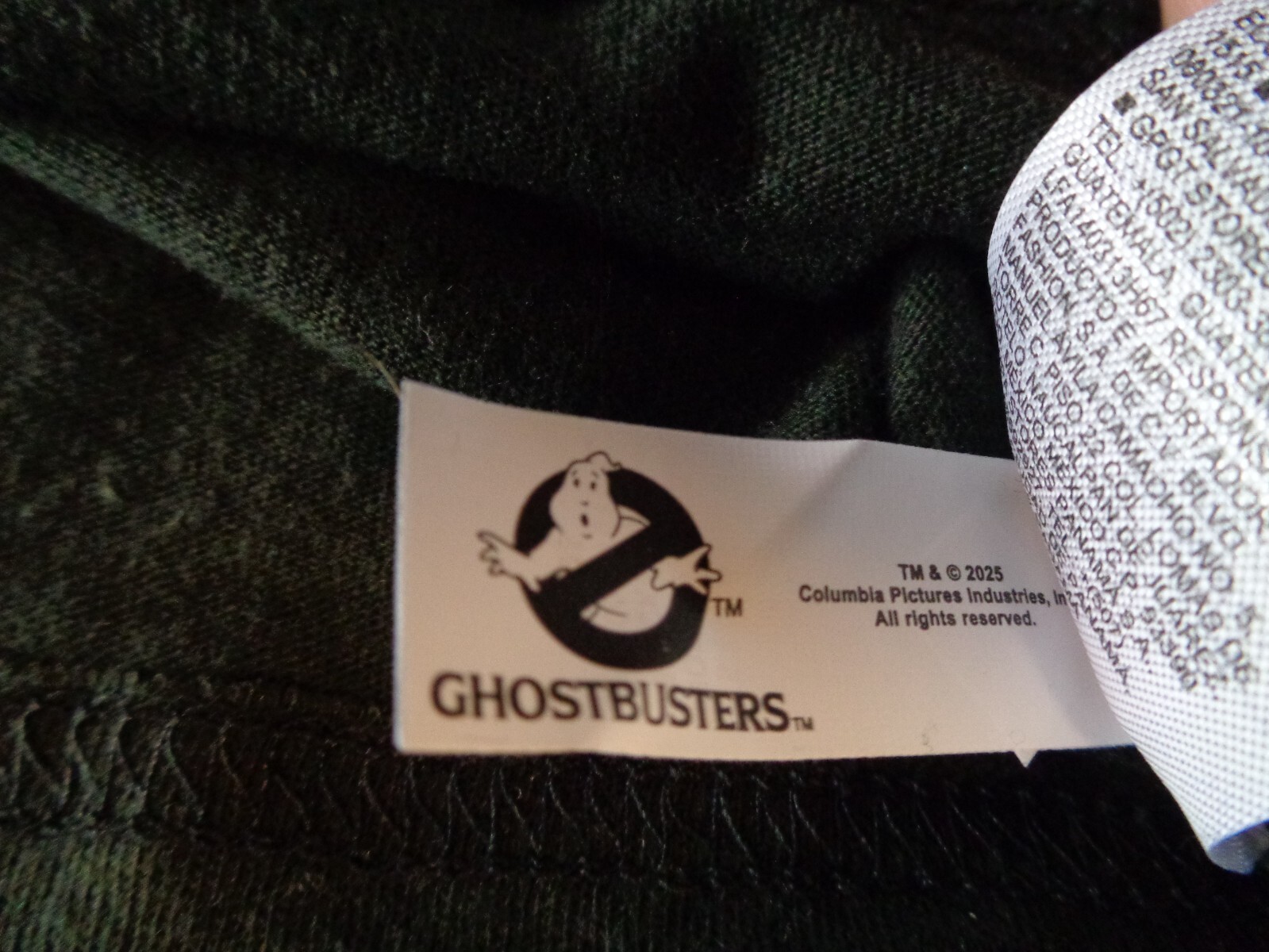 Ghostbusters T-shirt Adult Medium 👻 They're Here to Save the World Black NWT gallery