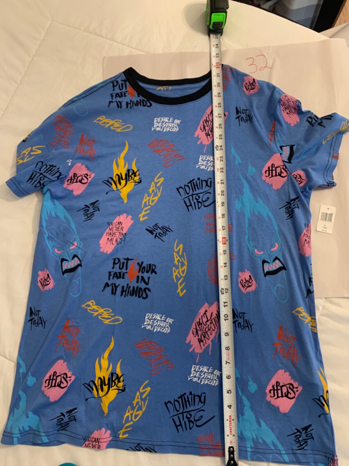 DISNEY VILLAINS CHARACTERS MEN'S Size Large NEW WITH TAGS gallery