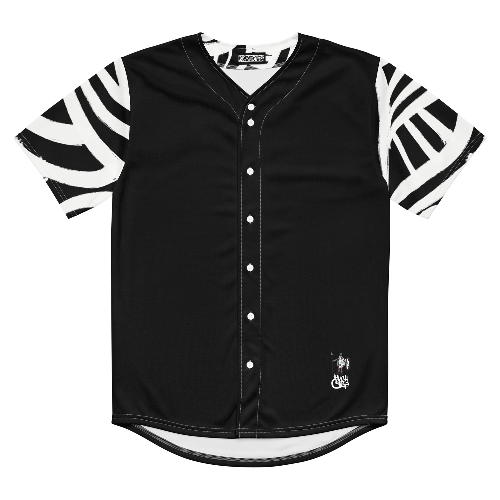 BlackCargo Apparel Mens Recycled Baseball Jersey Eco Friendly Streetwear S M XL gallery