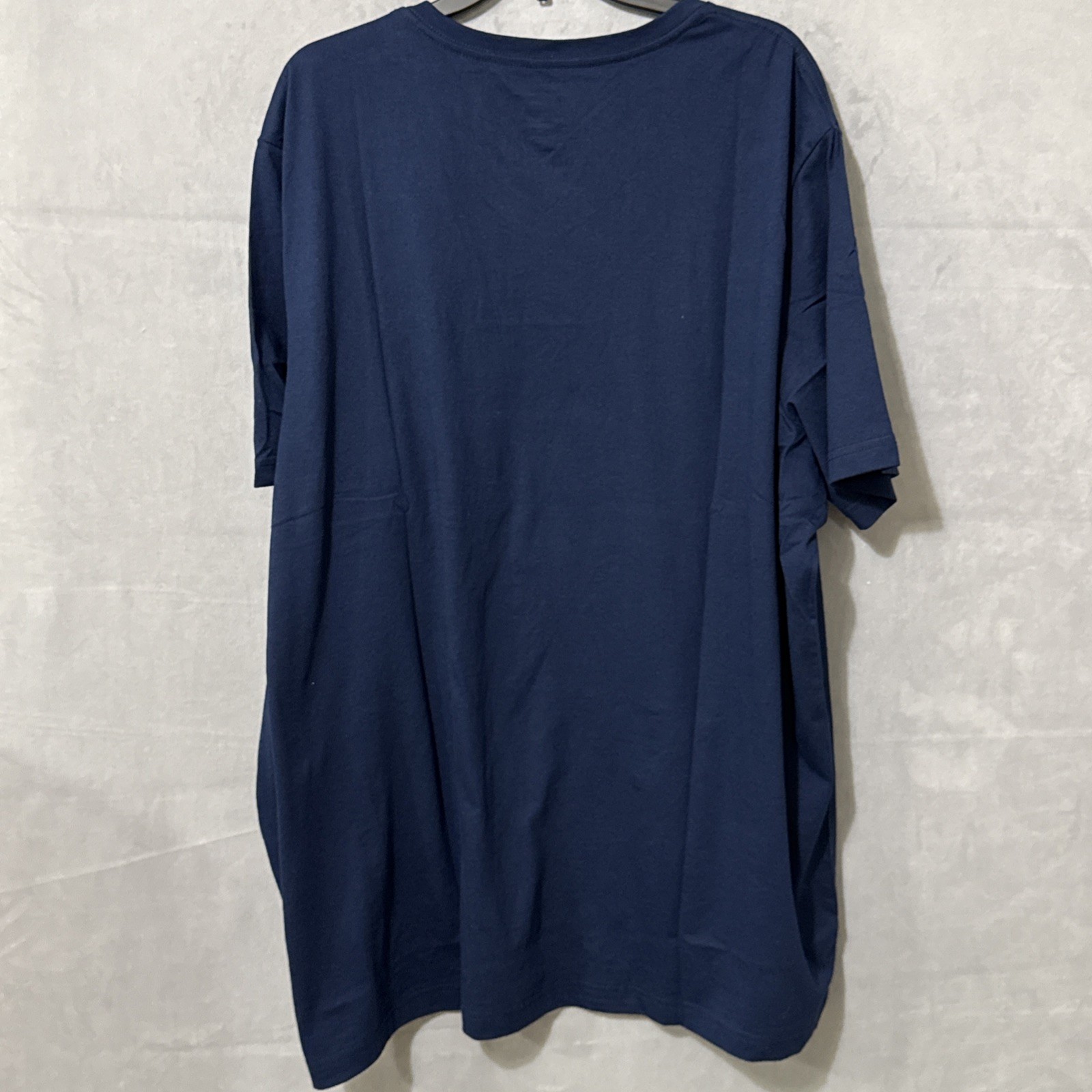 Foundry V-Neck T-Shirt Men's 2XL Navy Blue Quick Dry Easy Care Cotton Blend NWT gallery