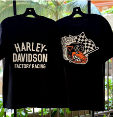 Harley Davidson Factory Racing Team Pullover Unisex T-Shirt Size S-5XL