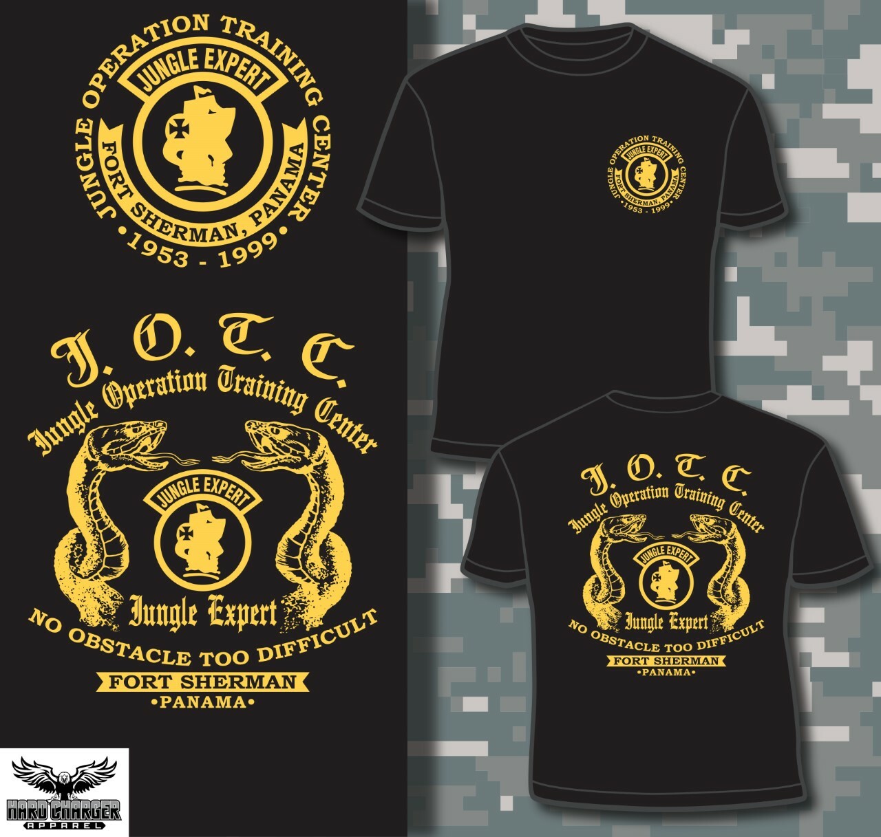 Ft. Sherman Jungle Operations Training Center Panama JOTC Jungle School T-shirt gallery