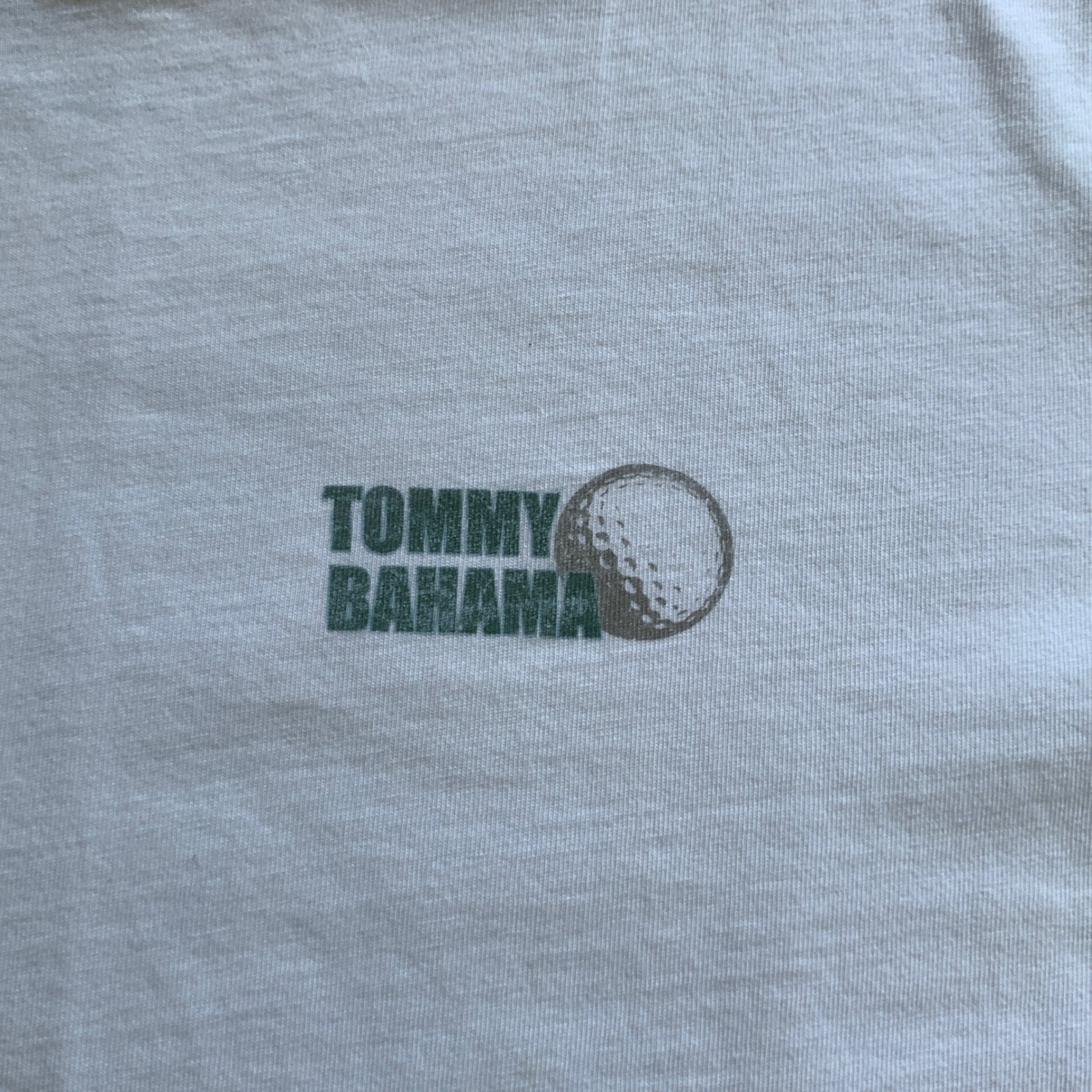 Tommy Bahama Relax Mens White Golf Cart Graphic T-Shirt Large 0-18 in 3.5 Hours gallery
