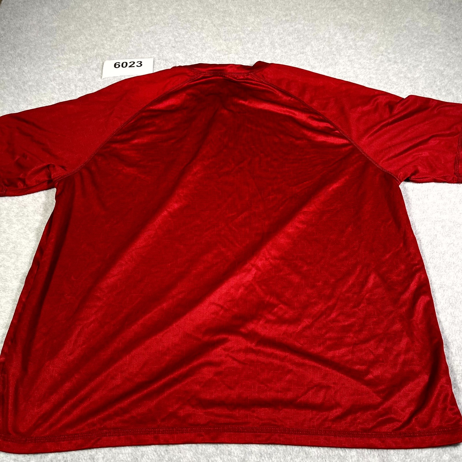 ZeroXposur Sun Protection T Shirt Mens 2XL Red Crew Neck UPF 50 Performance gallery