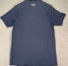 Under Armour Mens Tech 2.0 Morph T-Shirt Blue Short Sleeve Heat Gear Size Small