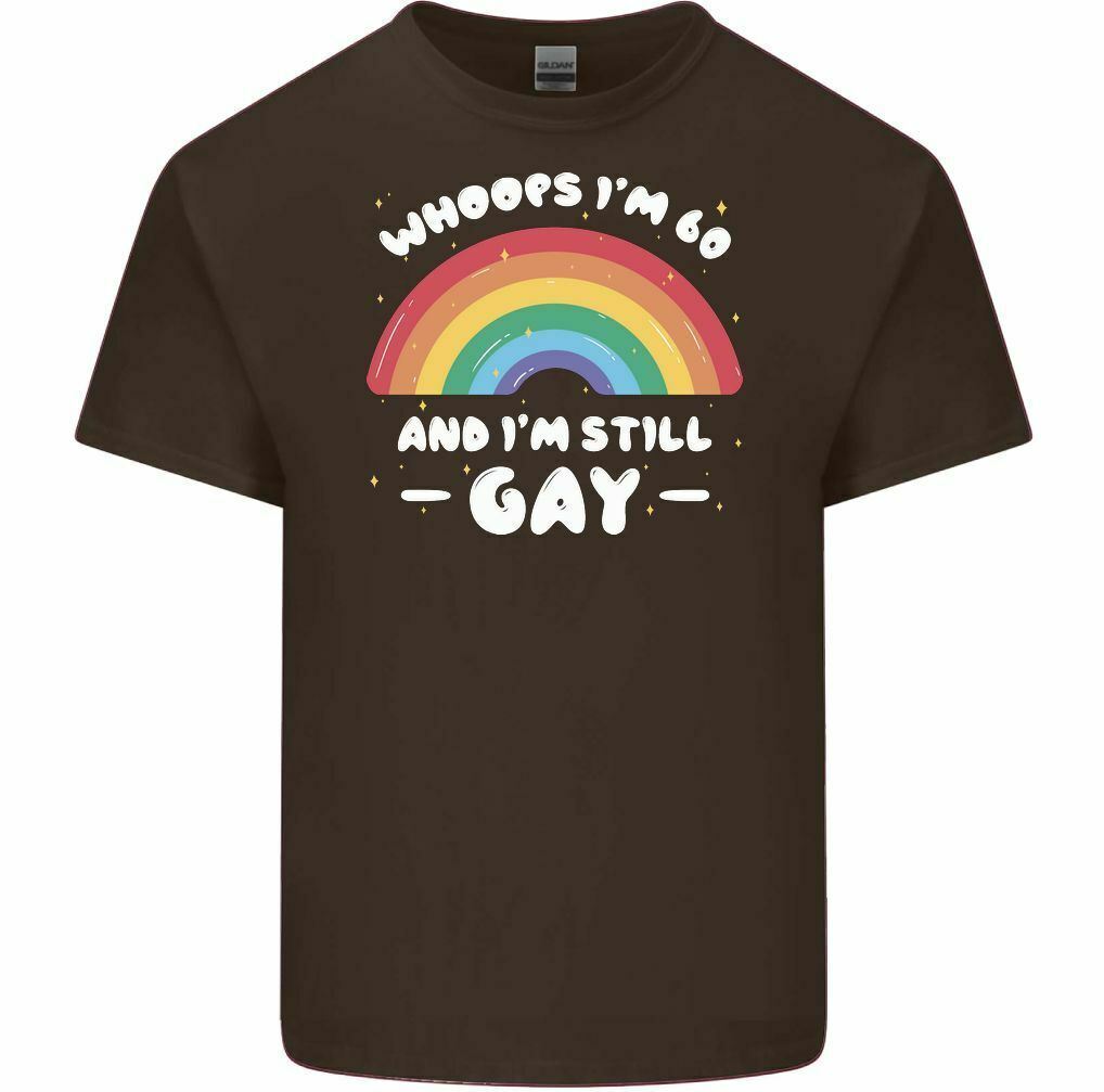 I'm 60 And i'm Still Gay Men's Funny T-Shirt LGBT Pride Day 60th Birthday Gift gallery
