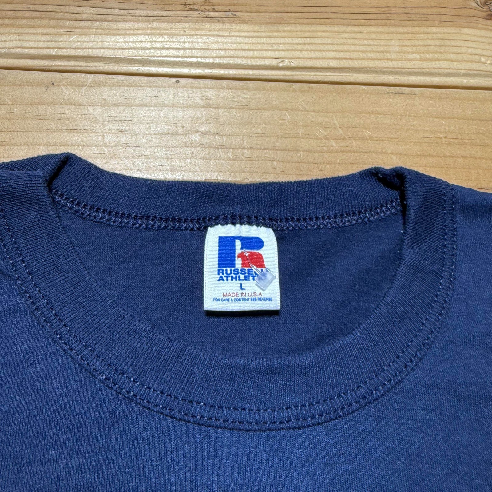 Vintage 90s Jersey State Baseball League Collegiate Single Stitch T-Shirt Large gallery