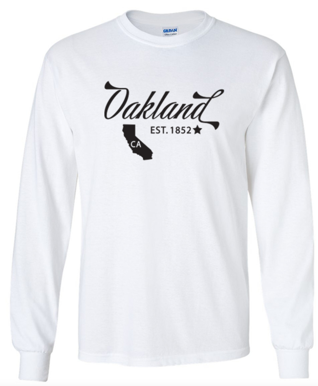 Oakland California State T-Shirt Graphic Tee Unisex Apparel Custom Text  gallery