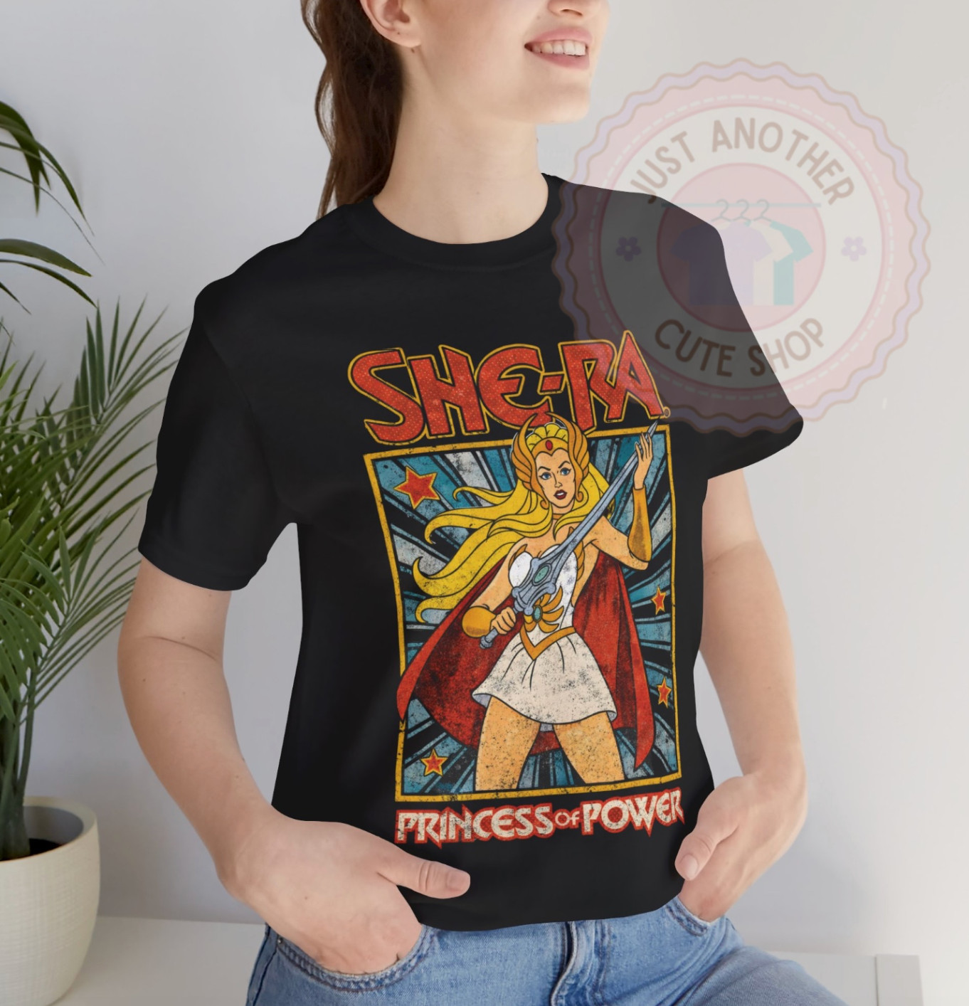 She-Ra Princess of Power T-Shirt ✩ Vintage 80s Retro Cartoon Graphic Tee! RARE! gallery