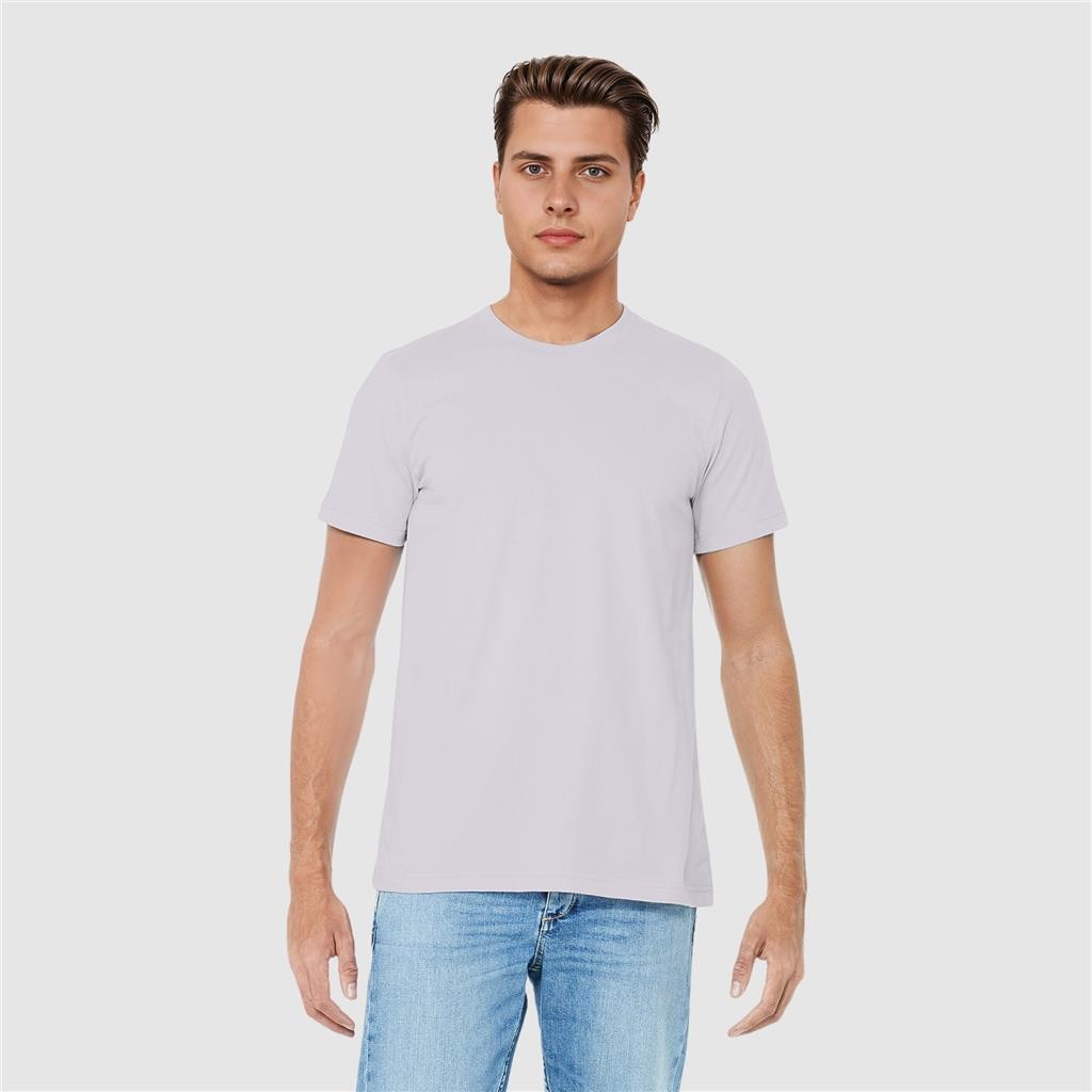 5 Pack Bella Canvas Mens T Shirts Short Sleeve Crew Neck Cotton Tees XL 46/49" gallery