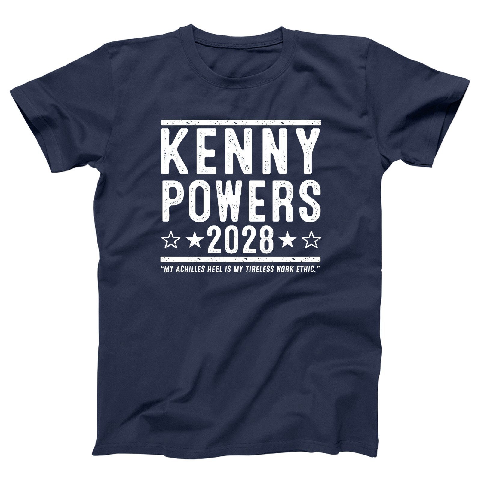 Kenny Powers 2028 Election funny comedy humor duo show Xs-5x Unisex Soft Tshirt