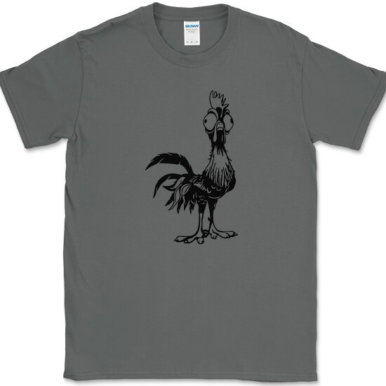 HEIHEI CHICKEN T-Shirt Funny Moana Humor Movie Novelty Tee on Gildan gallery