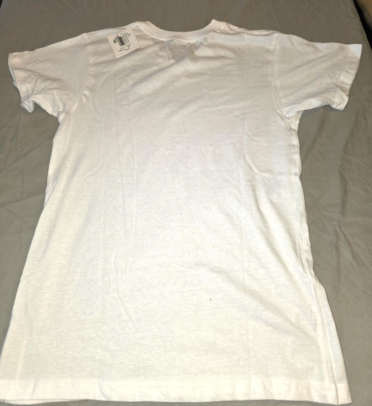 Andrew Scott Kids Sz. Large white V-neck under/outerwear T-shirt MSRP $40 NEW gallery